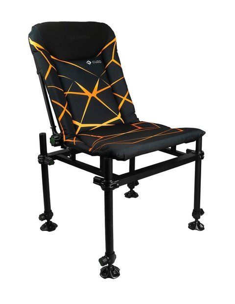 Крісло Фідерне Cuzo Quantum Black/Orange Quantum фото
