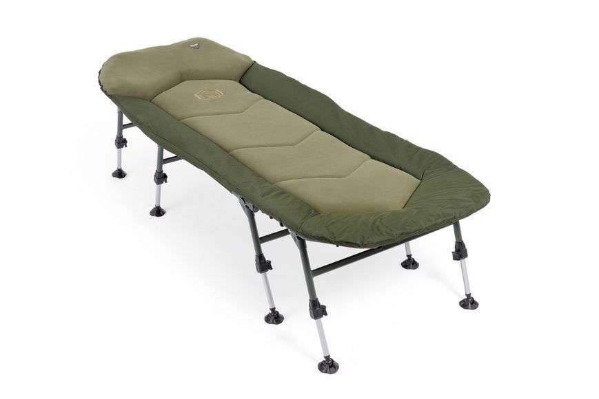 Розкладачка коропова Mivardi Professional Hex 8 туристичне польове ліжко 205 x 82 см 150 кг (M-BCHPROH8) M-BCHPROH8 фото