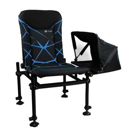 Крісло фідерне Cuzo Quantum Black/Blue ST6 Quantum Black/Blue фото