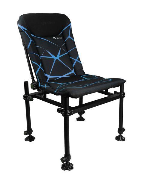 Крісло фідерне Cuzo Quantum Black/Blue Quantum фото