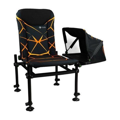 Крісло фідерне Cuzo Quantum black/orange ST6 Quantum Black/Orange фото